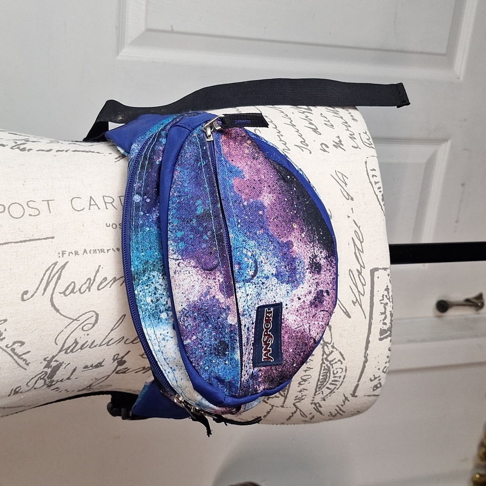 JanSport Tie Dye Fanny Pack Waist Pouch Belt Bag